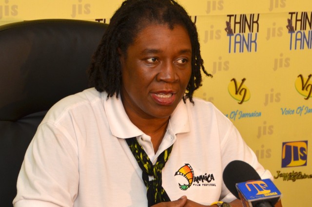 Film Commissioner and Manager of Creative Industries at Jamaica Promotions Corporation (JAMPRO), Carole Beckford, highlights activities for the upcoming Jamaica Film Festival slated for July 7 to 11, during a recent JIS Think Tank.