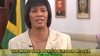 2015 National Heroes Day Message By The Most Hon. Portia Simpson Miller, ON, MP