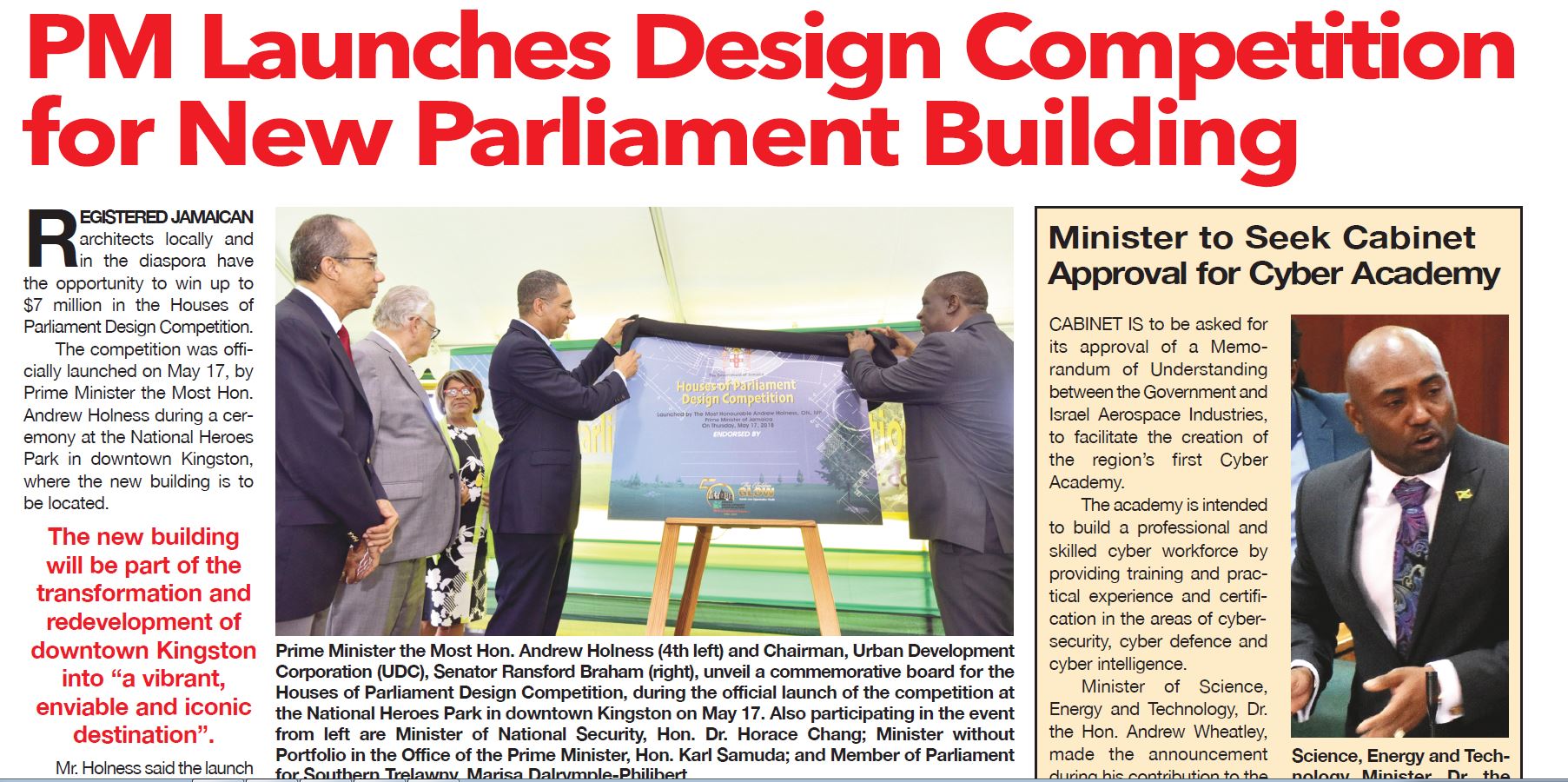 PM Launches Design Competition
for New Parliament Building