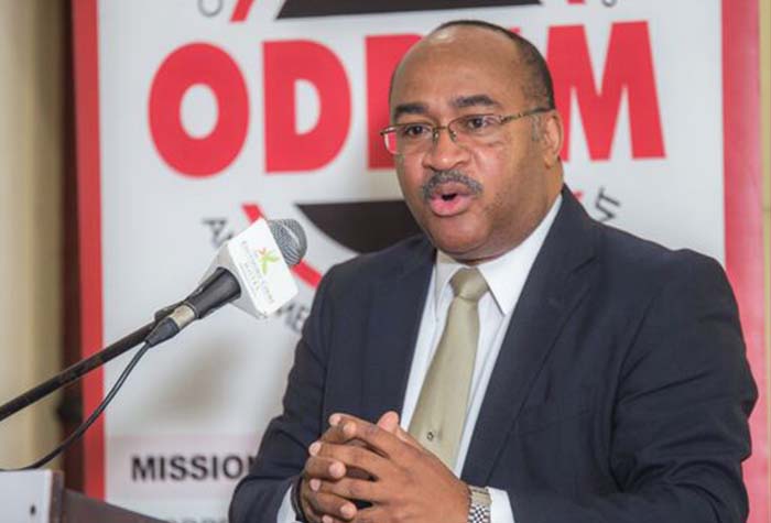 Director General of the Office of Disaster Preparedness and Emergency Management (ODPEM), Major Clive Davis. 