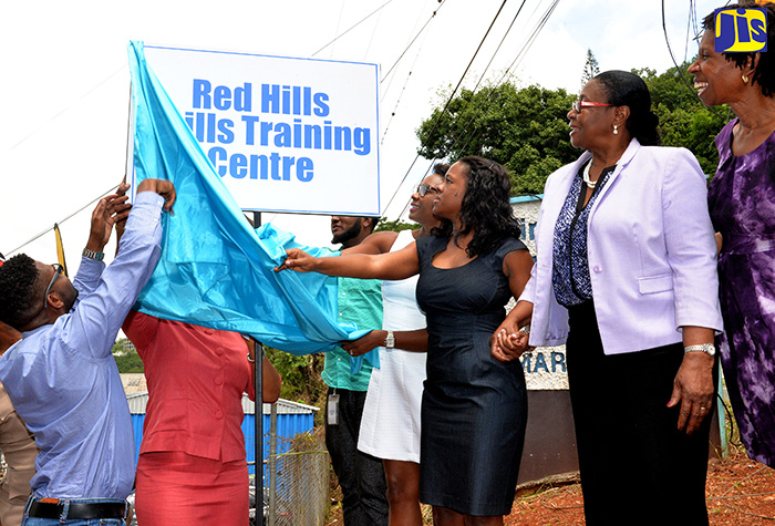 Training For Unattached Youth at Renovated Red Hills Skills Centre
