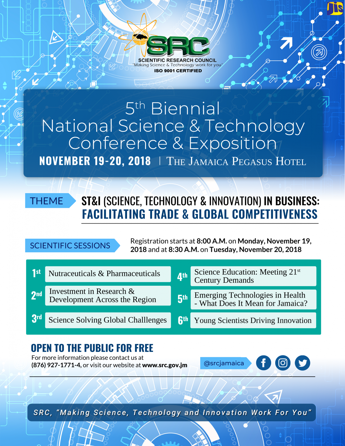 National Science and Technology Conference And Expo November 19 & 20