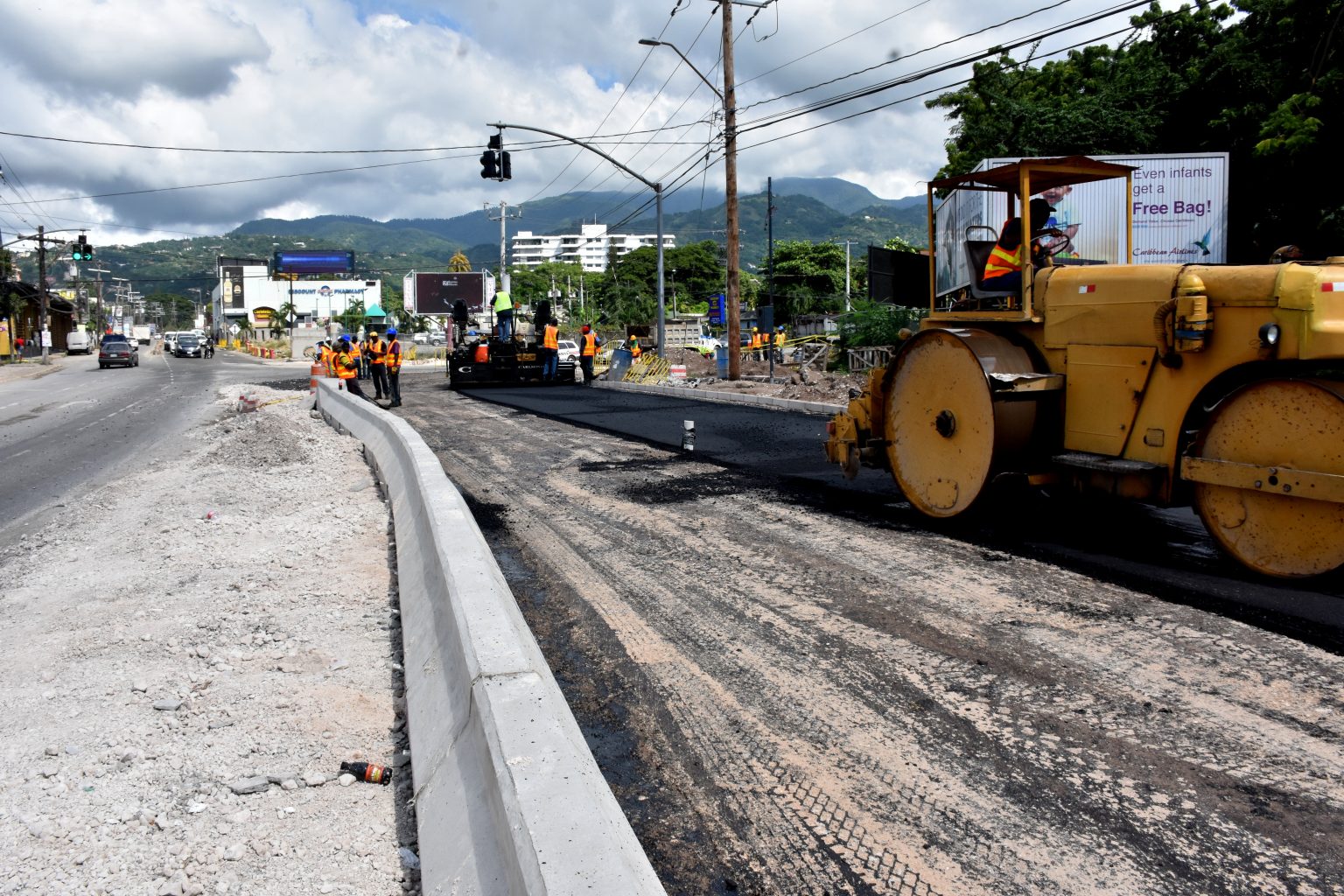 Work Progressing Steadily on Constant Spring/Hagley Park Road Projects
