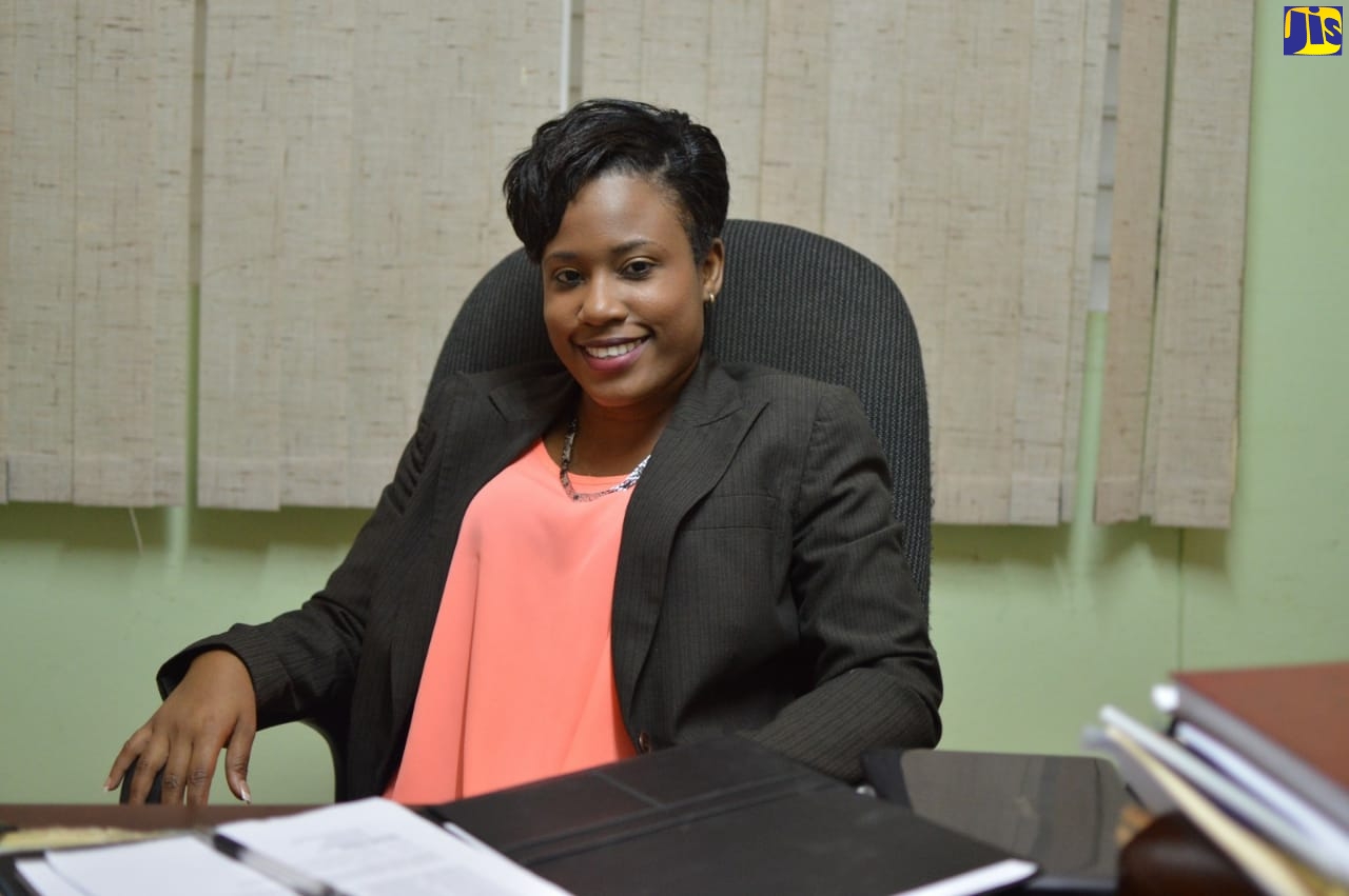 Principal of the Carl Rattray Staff College, in St. Ann, Ms. Christall Byfield.