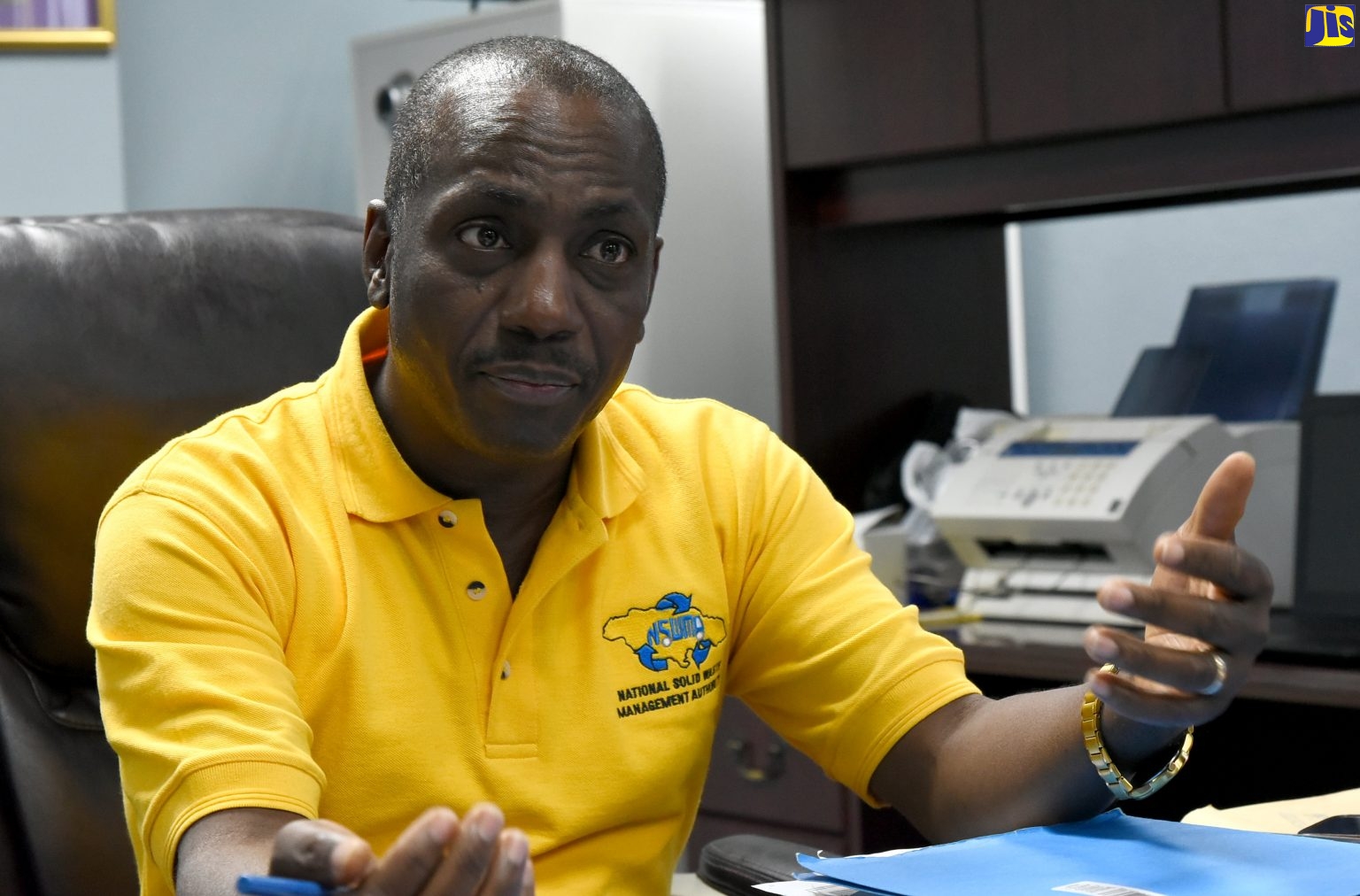 Executive Director of the National Solid Waste Management Authority (NSWMA), Audley Gordon.