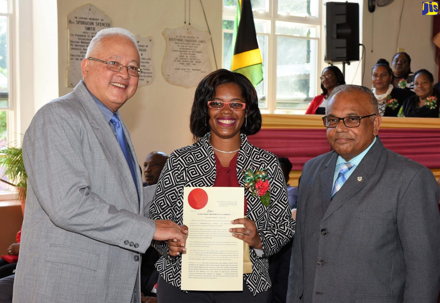 PHOTOS: Minister Chuck Congratulates Newly Commissioned JP’s – Jamaica ...