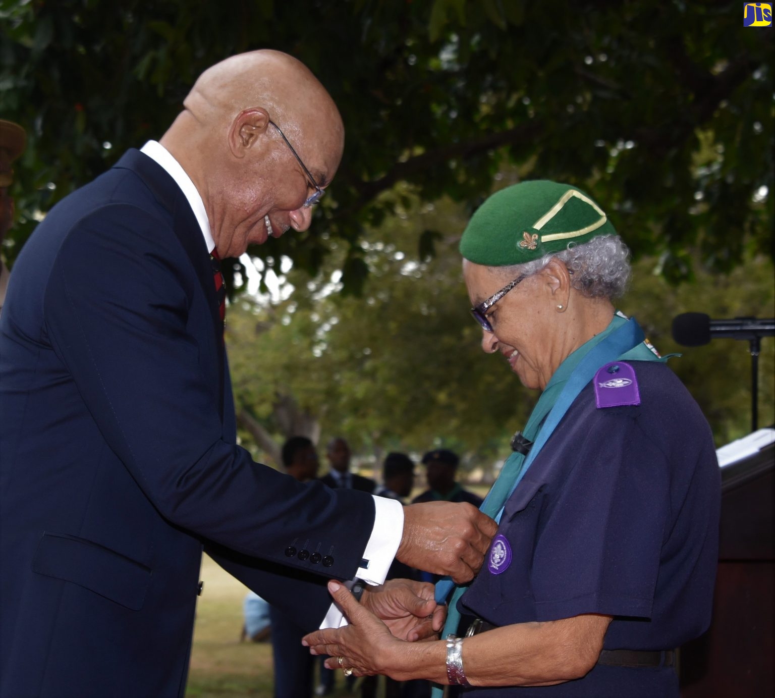 Governor General Encourages Young Persons to Get Involved in Scout Movement