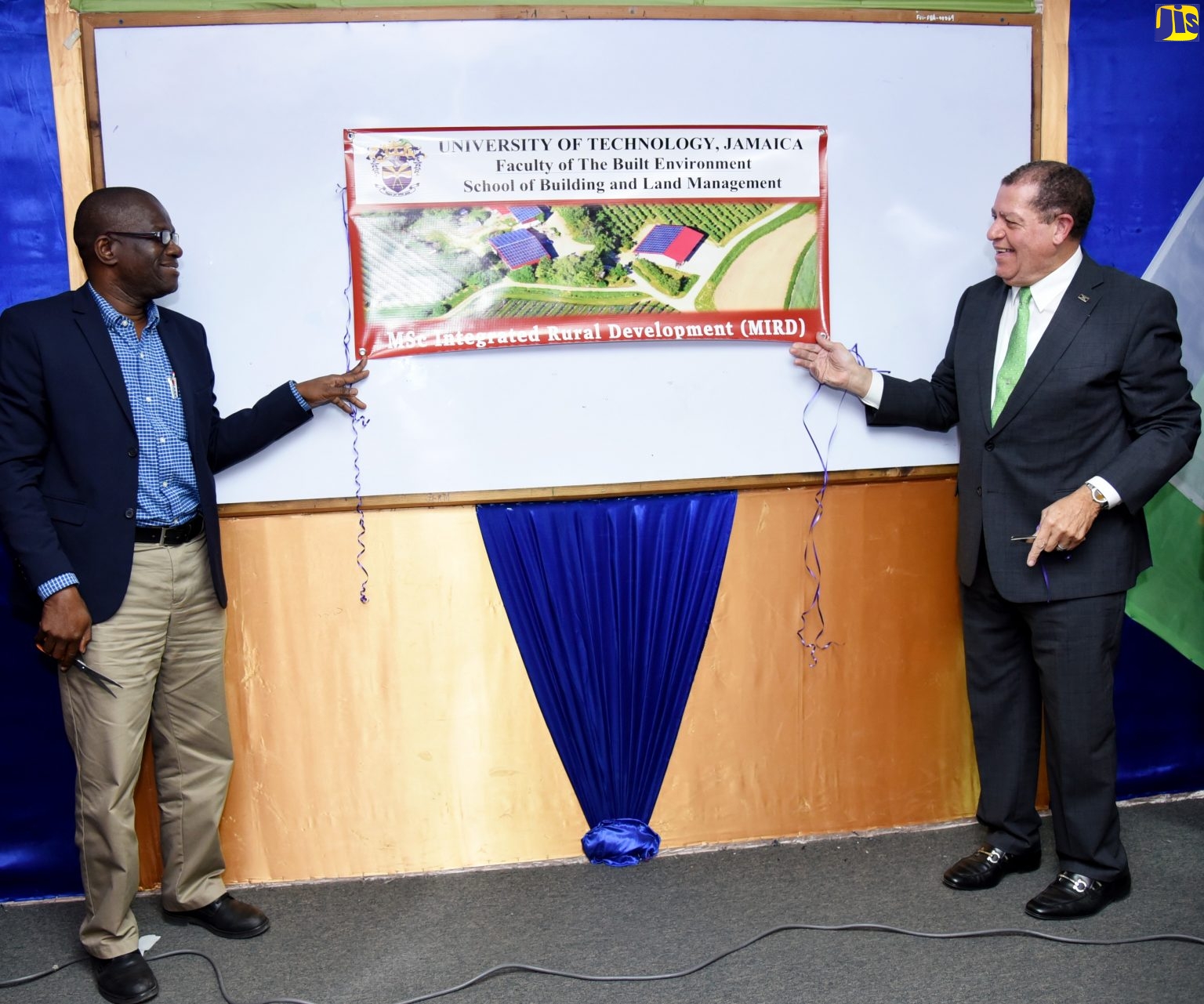UTECH’S New Master’s Programme to Advance Rural Development