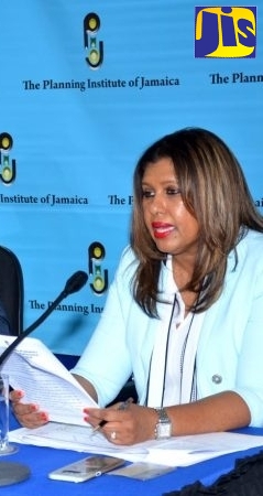Programme Director, Vision 2030 Jamaica Secretariat, Elizabeth Emanuel.