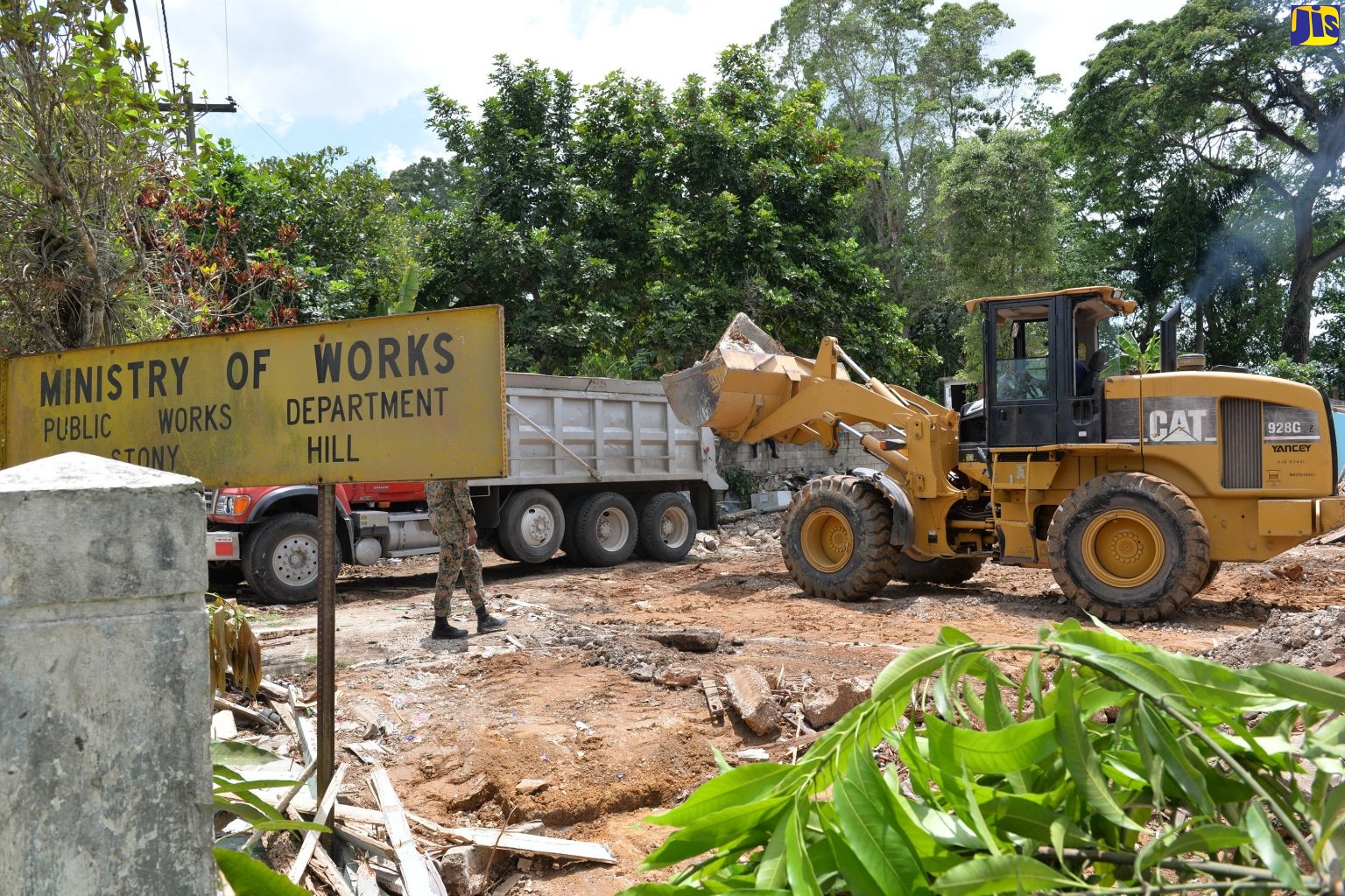 Preparatory Work Begins for New Stony Hill Courthouse