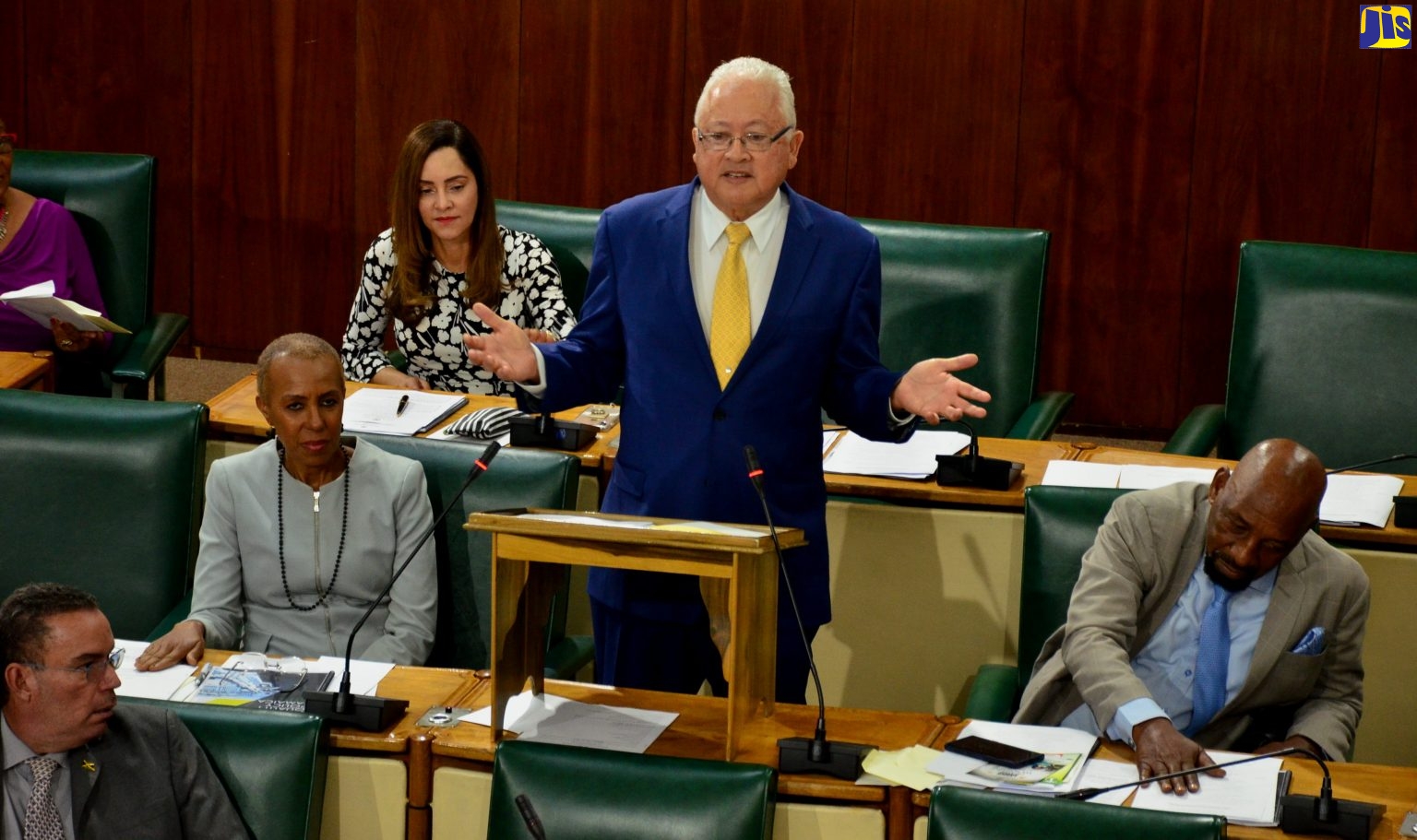 Minister of Justice, the Hon. Delroy Chuck, during his contribution to the 2019/20 Sectoral Debate, in the House of Representatives, on May 21