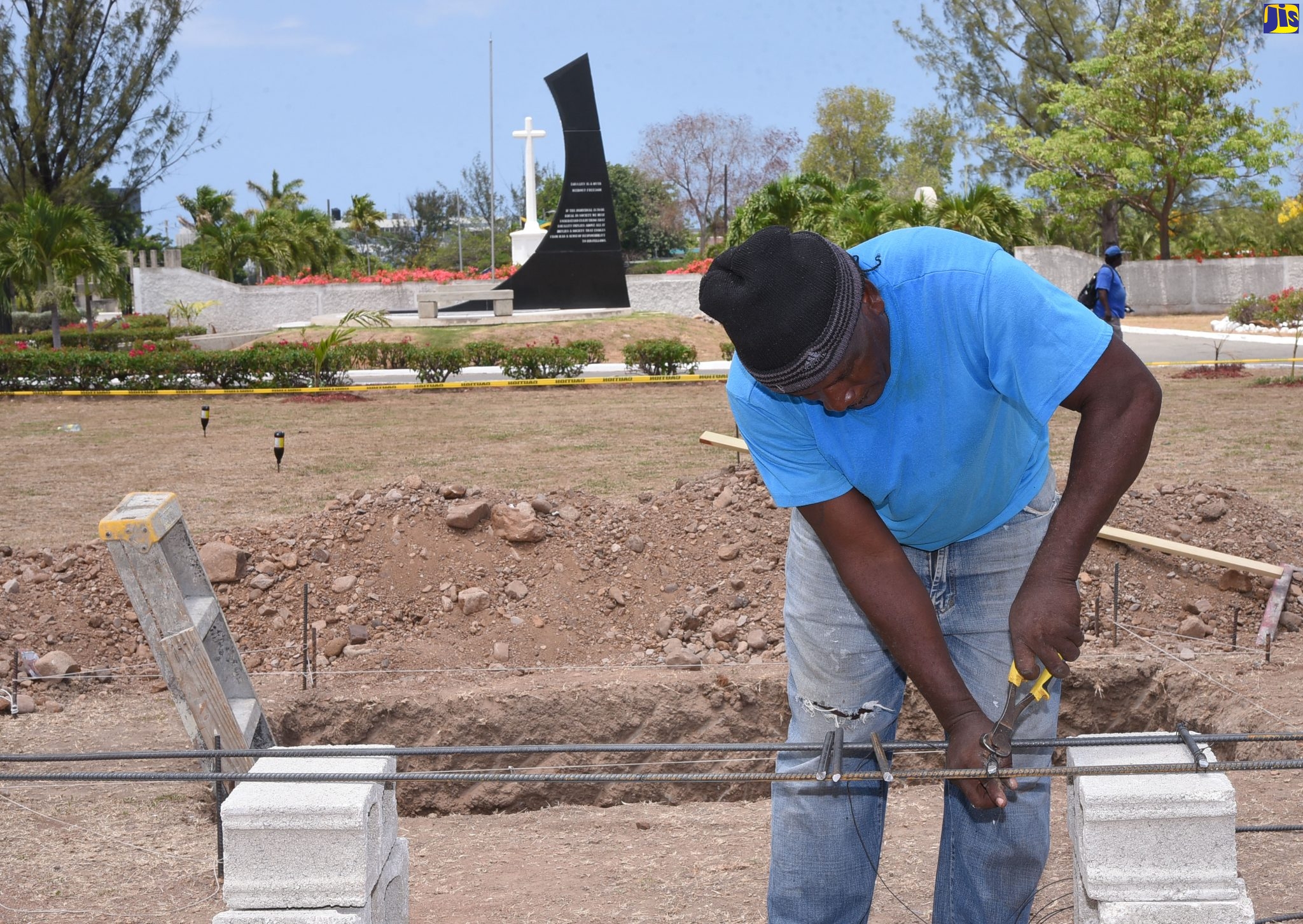 Preparations for Mr. Seaga’s Final Resting Place on Track