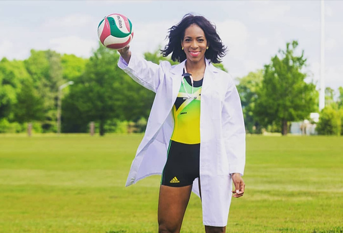 National Volleyballer Provides Scholarships for Students