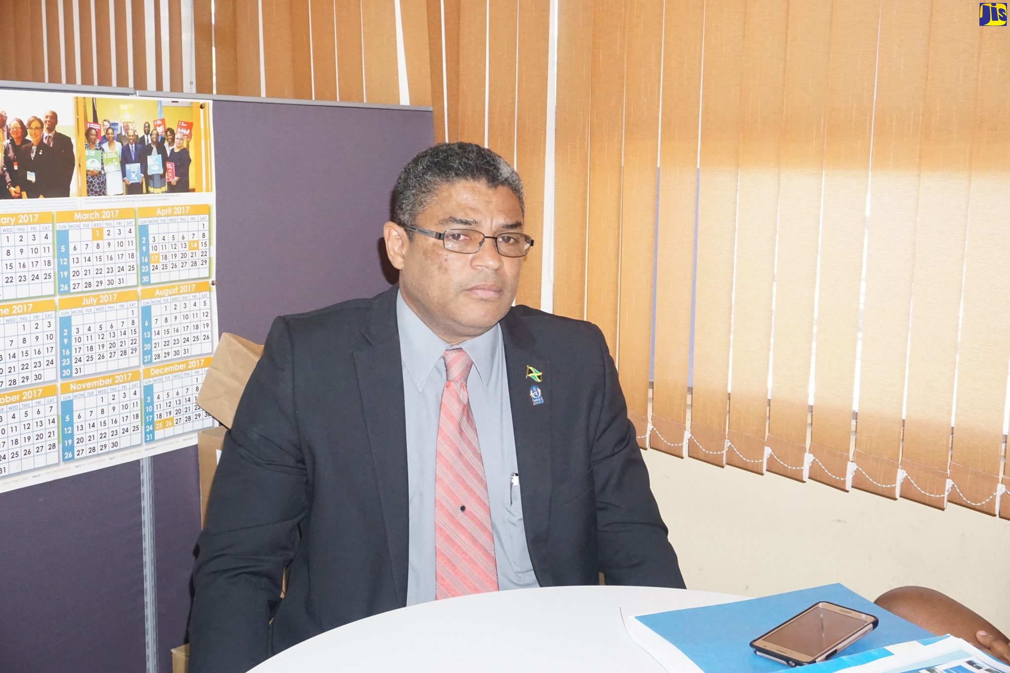 Managing Director of the Water Resources Authority, Peter Clarke 