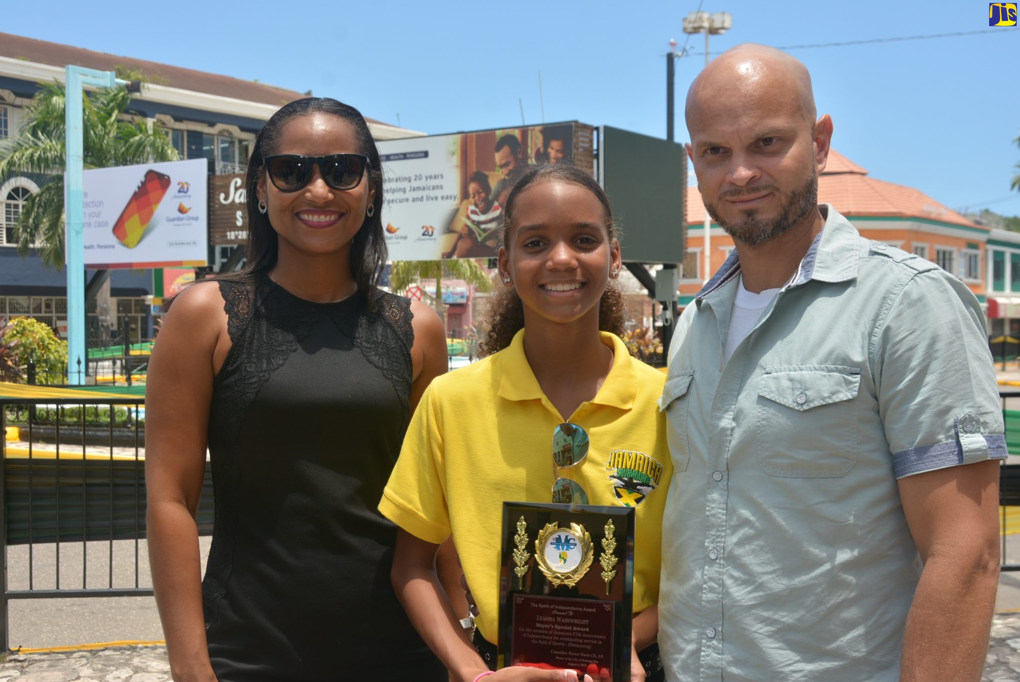 Young Swimmer Receives Mayor’s Special Award