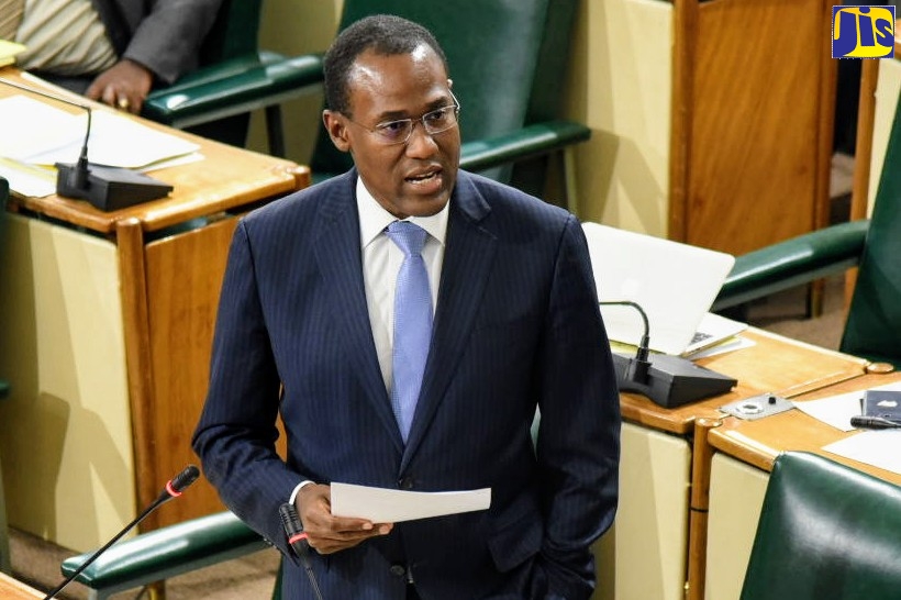 Minister of Finance and the Public Service, Dr. the Hon. Nigel Clarke, tables the First Supplementary Estimates for 2019/2020 in the House of Representatives on September 24.