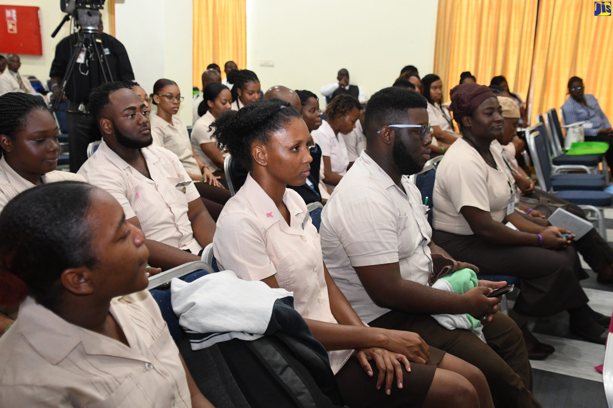 Public Health Inspectors in attendance at the 73rd Annual Jamaica Association of Public Health Inspectors (JAPHI) Educational Conference opening ceremony, held at the Grand Palladium Resort in Hanover, on Tuesday (October 22).