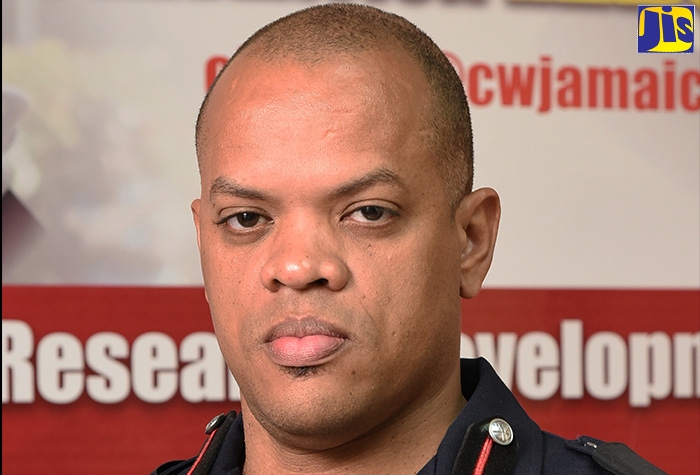 Acting Assistant Commissioner and Public Relations Officer at the Jamaica Fire Brigade (JFB), Emeleo Ebanks.