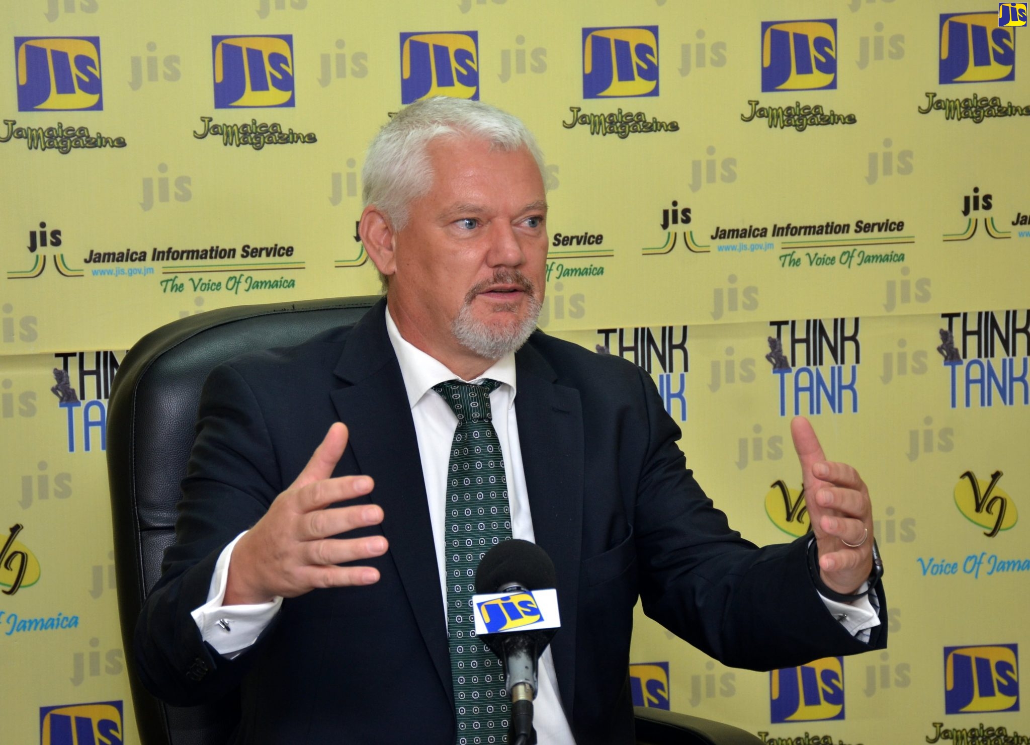 Executive Director of the Centre for Blue Economy and Innovation at the Caribbean Maritime University (CMU), Ambassador Joachim Schmillen, say the TAGU Supplier vessel donated to the institution, will boost marine research and training.