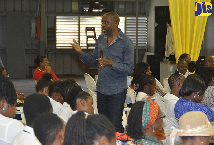Social Anthropologist at the University of the West Indies, Dr. Herbert Gayle, speaks at the Lucea United Church Family Life Ministries Public Lecture, held at the Bioprist in Lucea, Hanover, on Tuesday, November 19. The session addressed the topic of Good Parenting.
