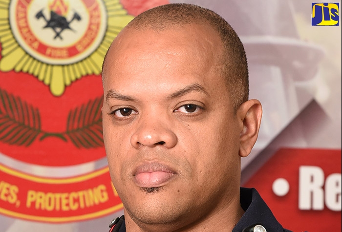 Public Relations Officer at the Jamaica Fire Brigade (JFB), Emeleo Ebanks.