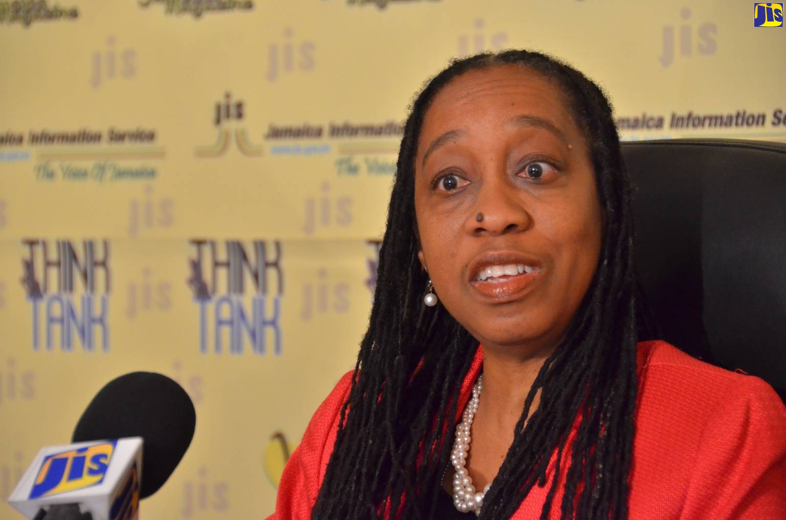 Chief Corporate Communications Officer at Tax Administration Jamaica (TAJ), Meris Haughton.