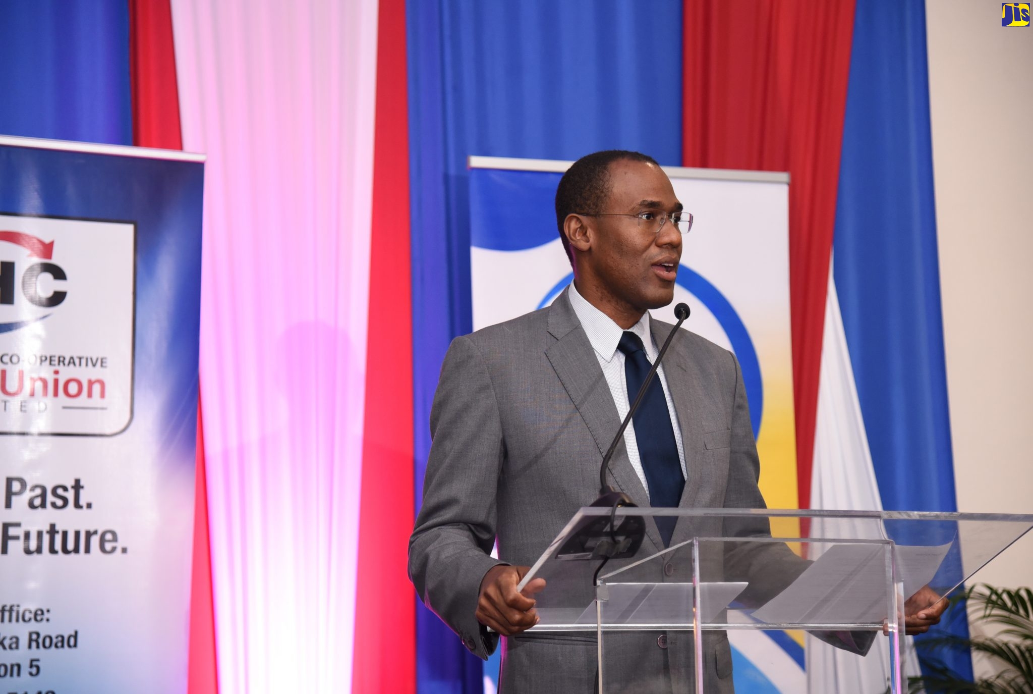 Minister of Finance and the Public Service, Dr. the Hon. Nigel Clarke.