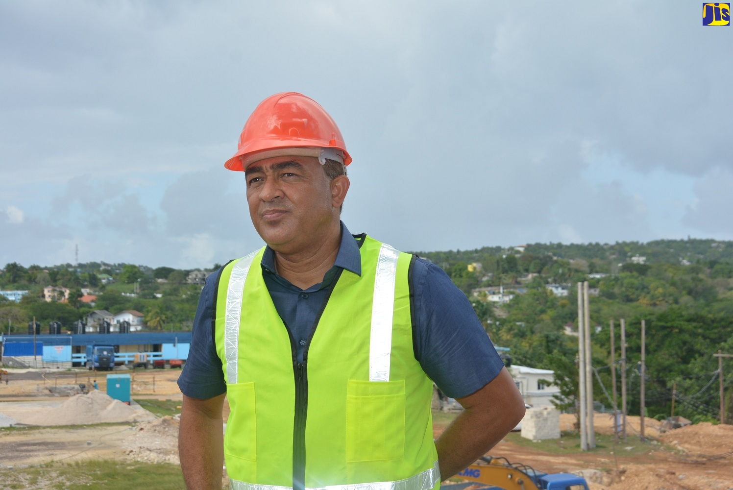 Minister of Health and Wellness, Dr. the Hon. Christopher Tufton, during a tour of the Cornwall Regional Hospital in Montego Bay, St James, on Friday, January 10.
