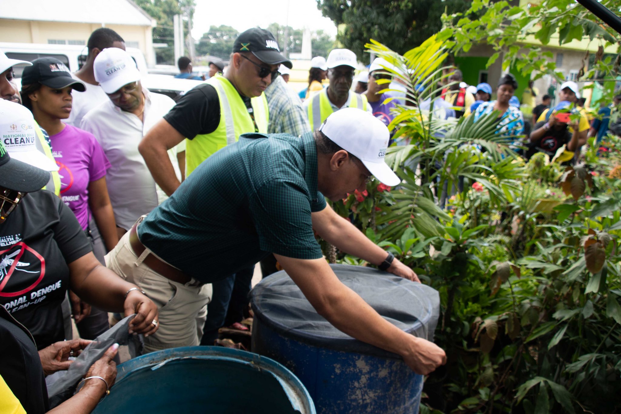 Grange: Fight Against Mosquitoes Will Continue After 3-Day Clean Up