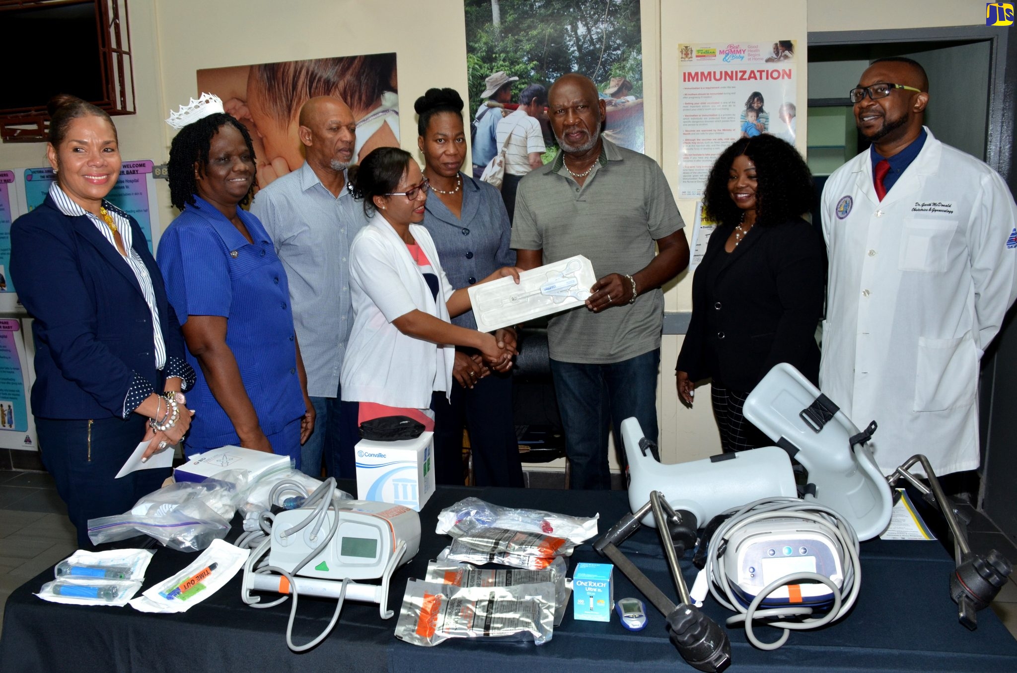 Victoria Jubilee Hospital Gets Equipment And Supplies