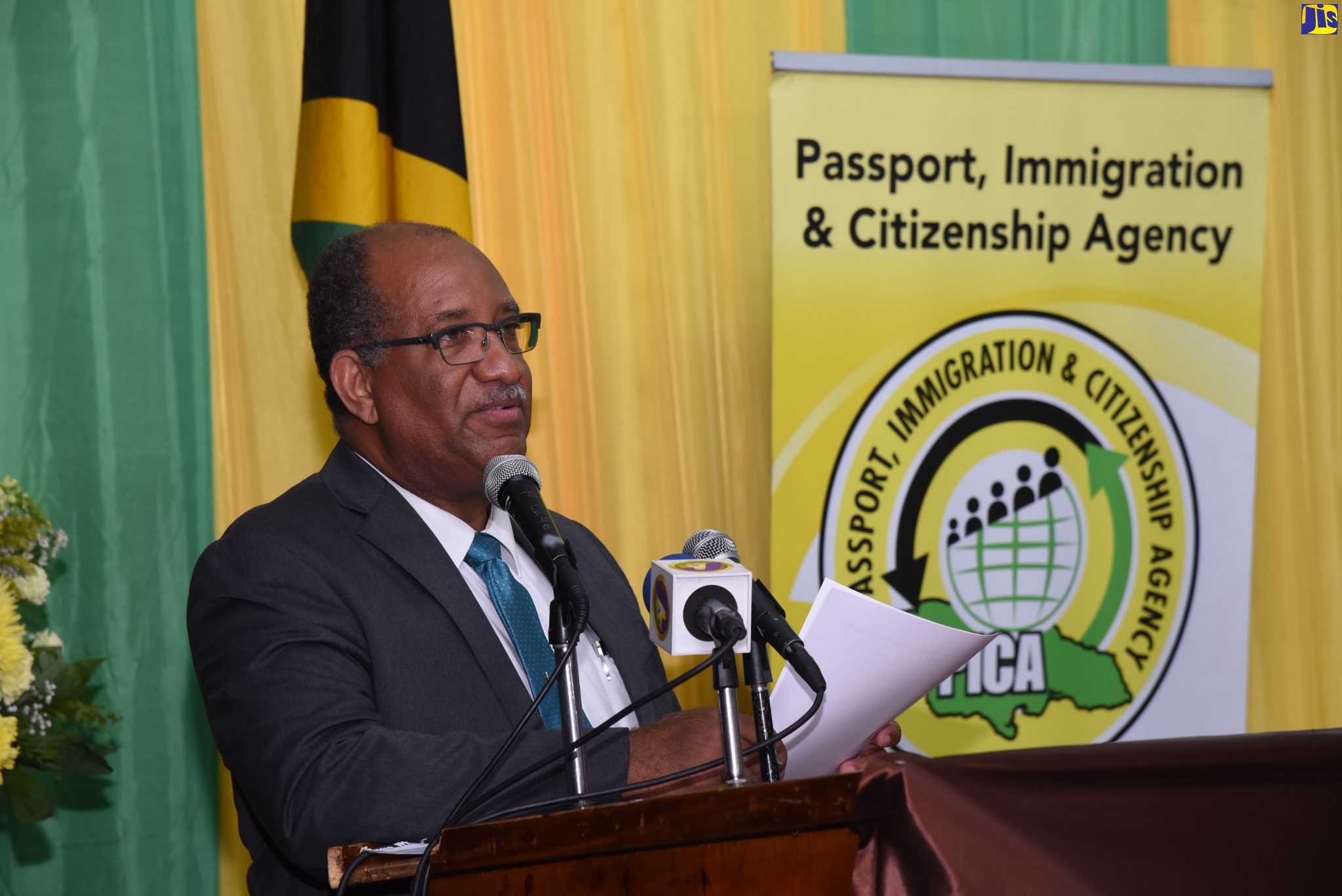 Passport, Immigration and Citizenship Agency (PICA) Chief Executive Officer, Andrew Wynter.