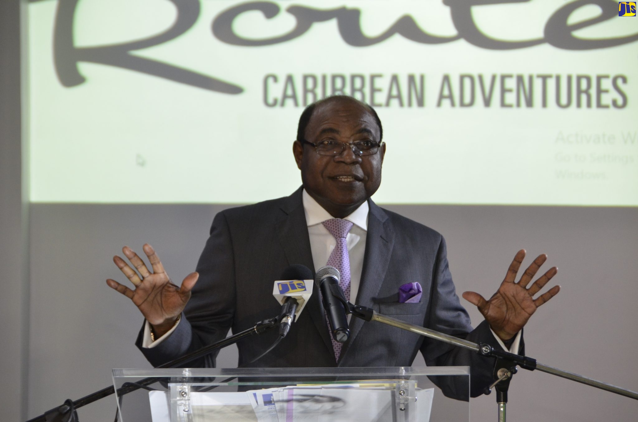 Minister of Tourism, Hon Edmund Bartlett.