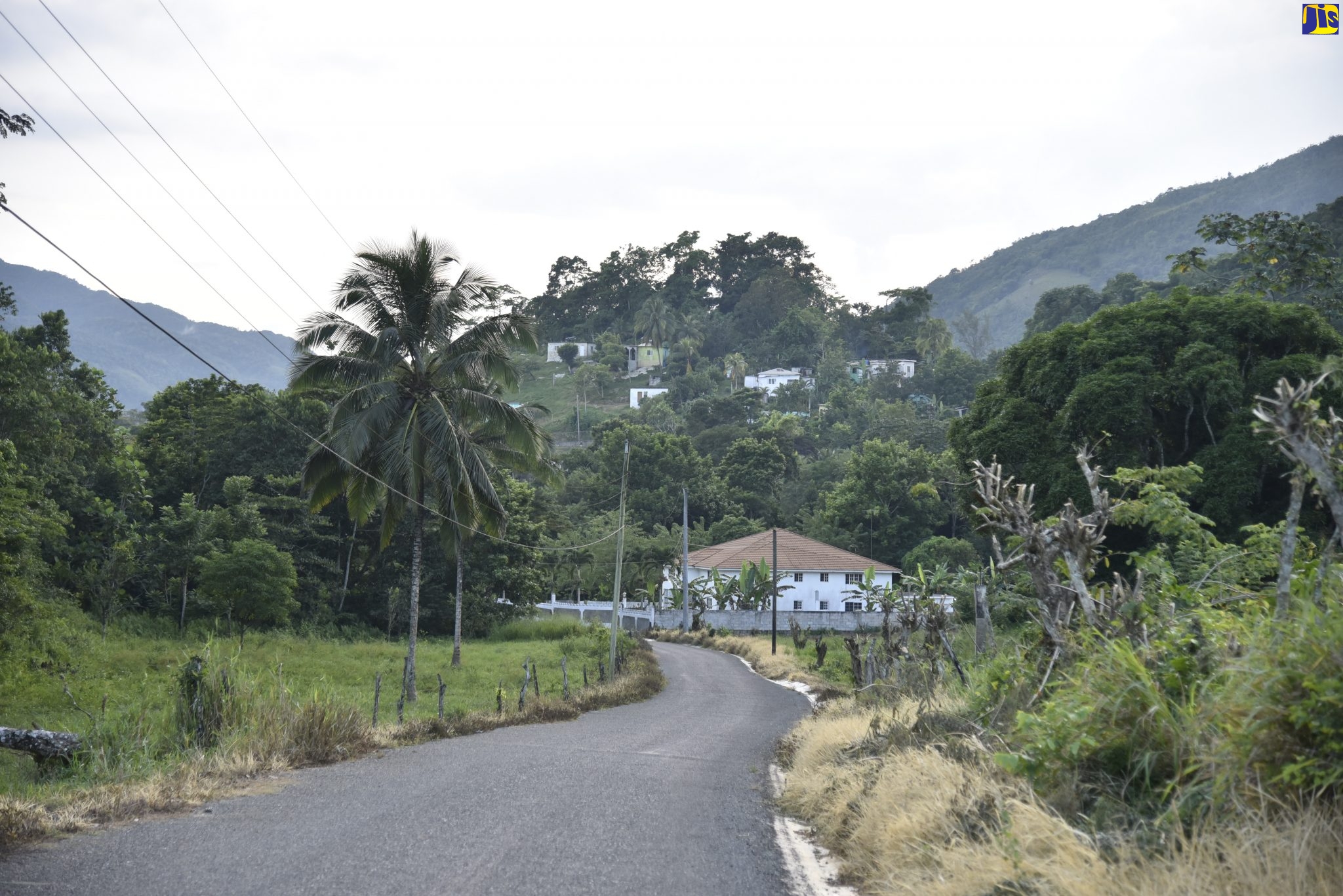 Grierfield Road, which was rehabilitated using funding from the Caribbean Development Bank (CDB).