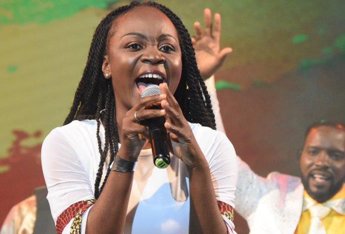 2019 Jamaica Gospel Song Winner, Joanna Walker, performs her winning song, Taste and See, at the competition’s Grand Finale.