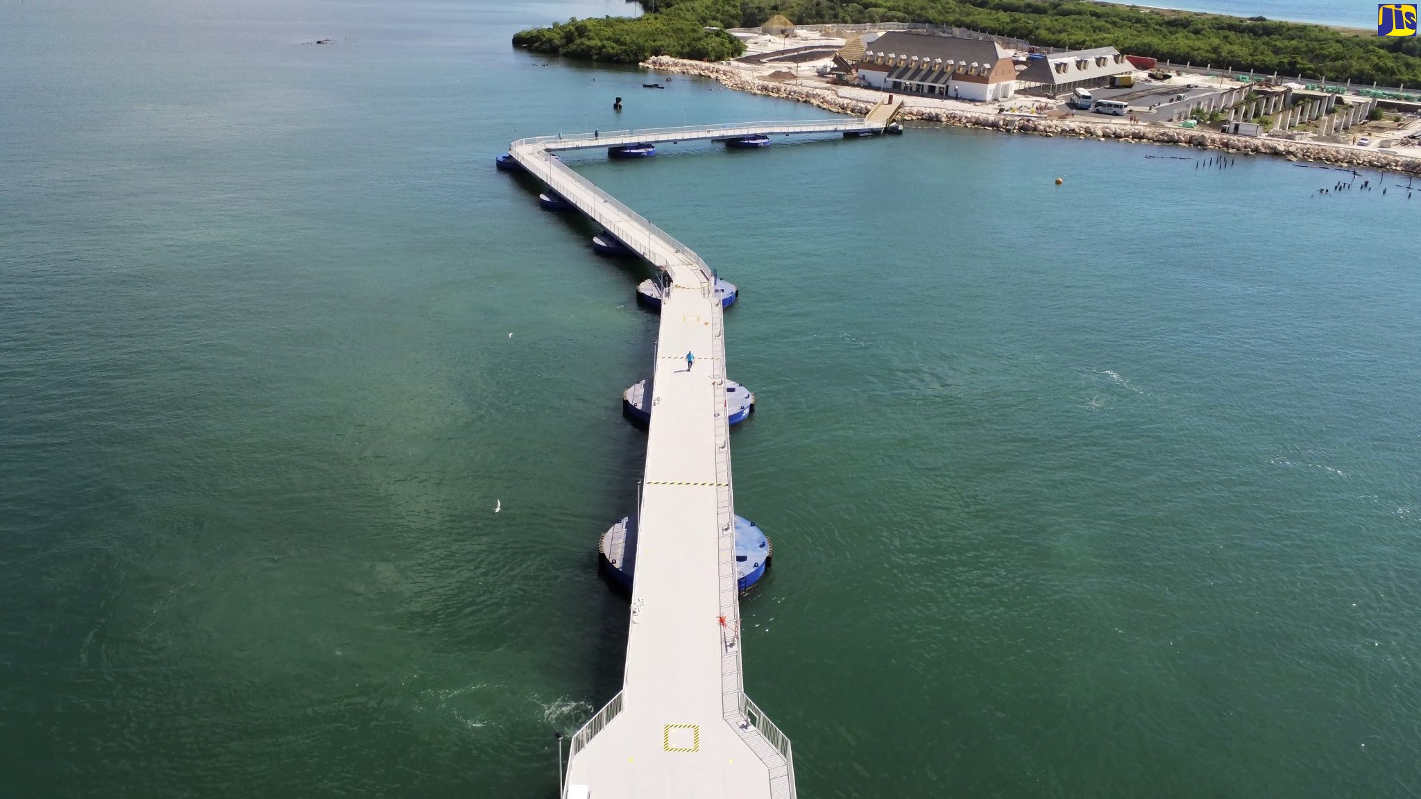 The newly built Port Royal cruise pier.
