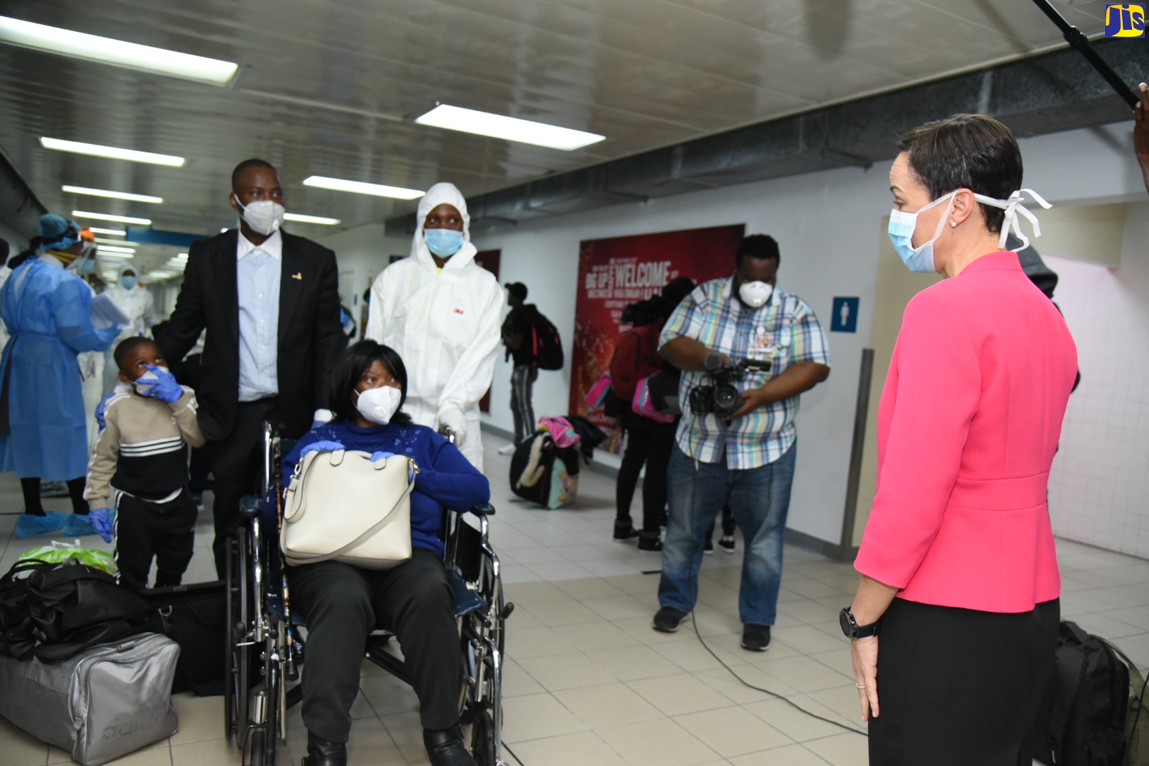 Jamaican Elated To Be Back Home