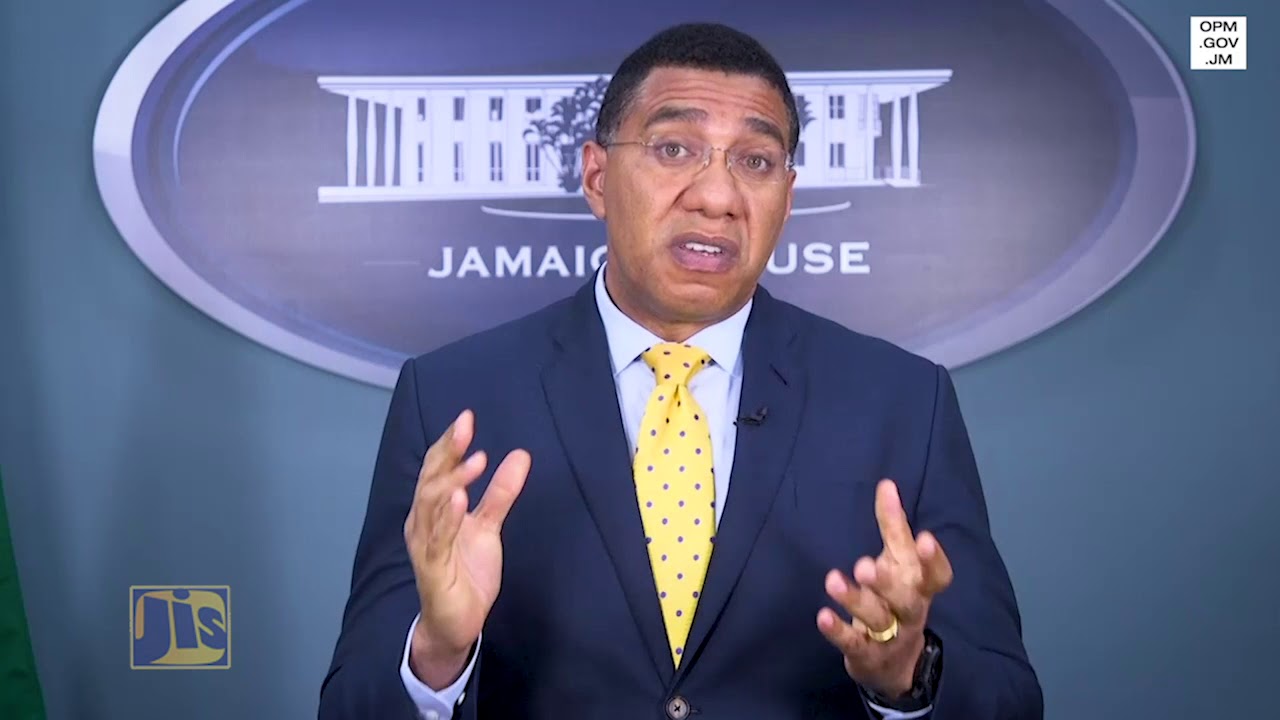 The Most Hon Andrew Holness Prime Minister Message to Jamaican Ship Workers Docked in Falmouth