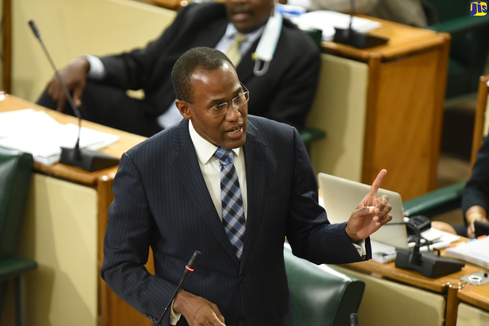 Minister of Finance and the Public Service, Dr. the Hon. Nigel Clarke, makes a statement to Parliament on Tuesday (June 23), regarding the rate of poverty in 2018.