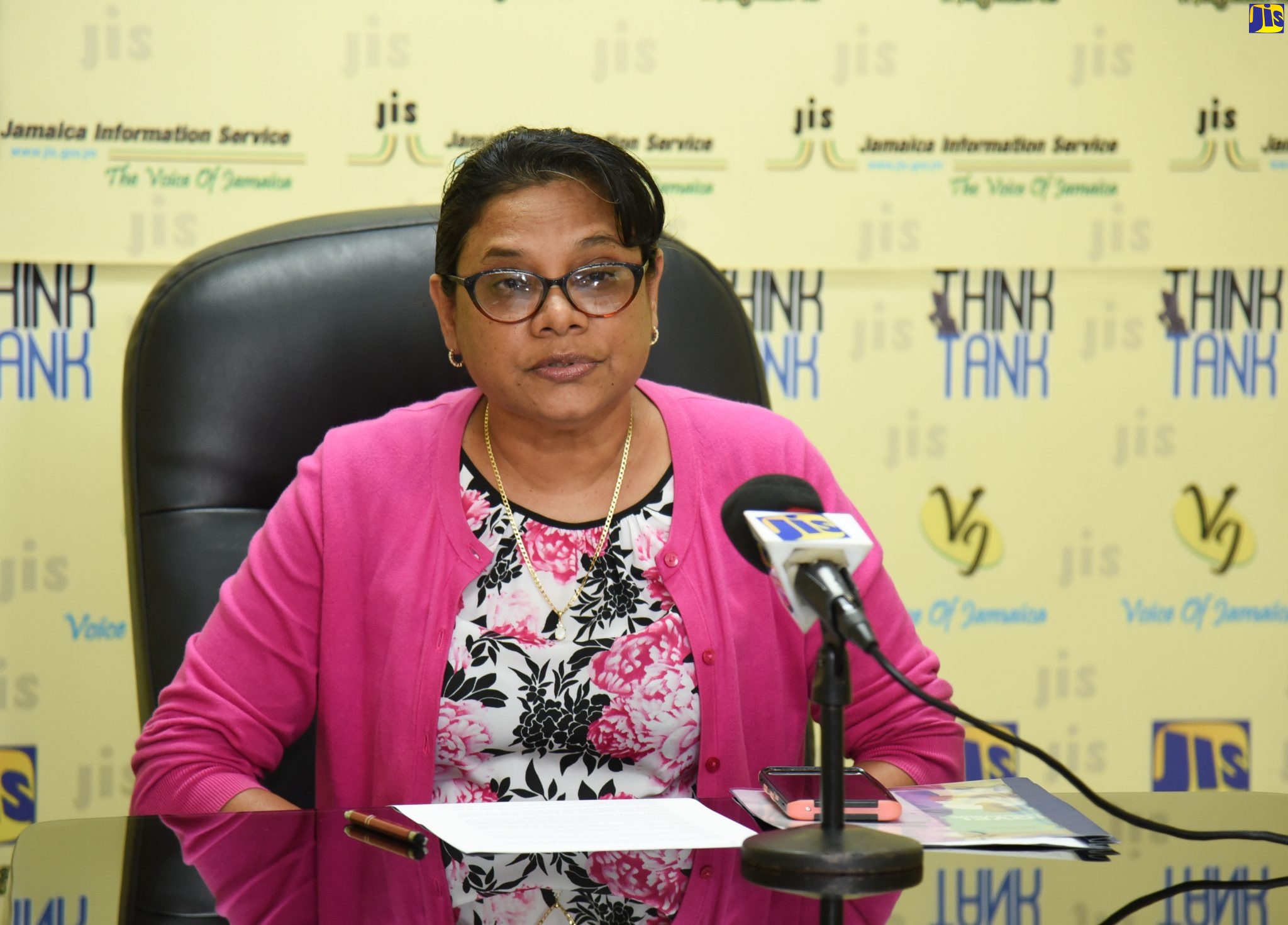 Chief Medical Officer (CMO), Dr. Jacquiline Bisasor-McKenzie, addresses a recent JIS ‘Think Tank’, on matters pertaining to the COVID-19 pandemic