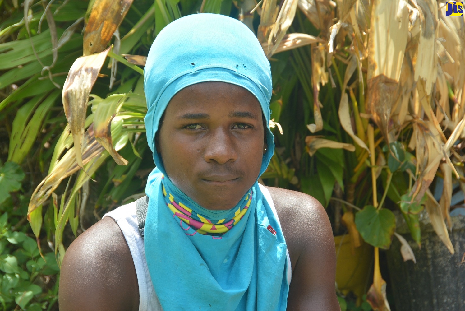 Aldain Daley, the 18-year-old young man who rescued 86-year-old Vernon Sewell from a house fire in the Kilmarnock District of St. Elizabeth, on May 17.