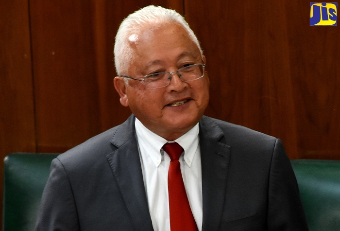 Minister of Justice, Hon. Delroy Chuck, makes his contribution to the 2020/21 Sectoral Debate in the House of Representatives on June 24.