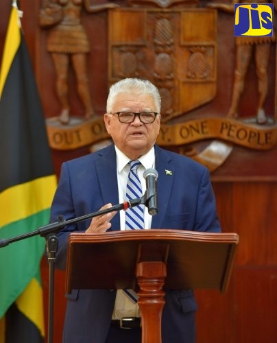 Minister of Education, Youth and Information, Hon. Karl Samuda.