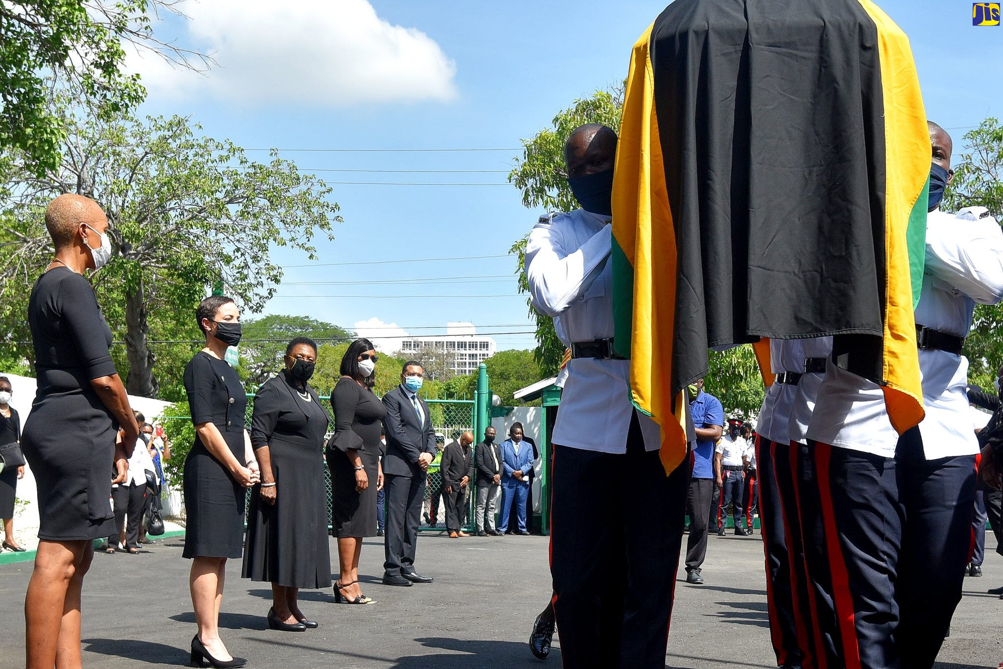 Farewell To Late Minister At JLP Headquarters