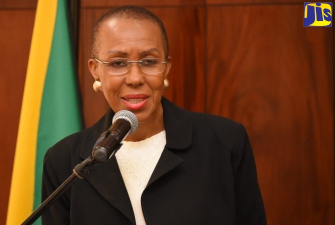Minister of Science, Energy and Technology, Hon. Fayval Williams.