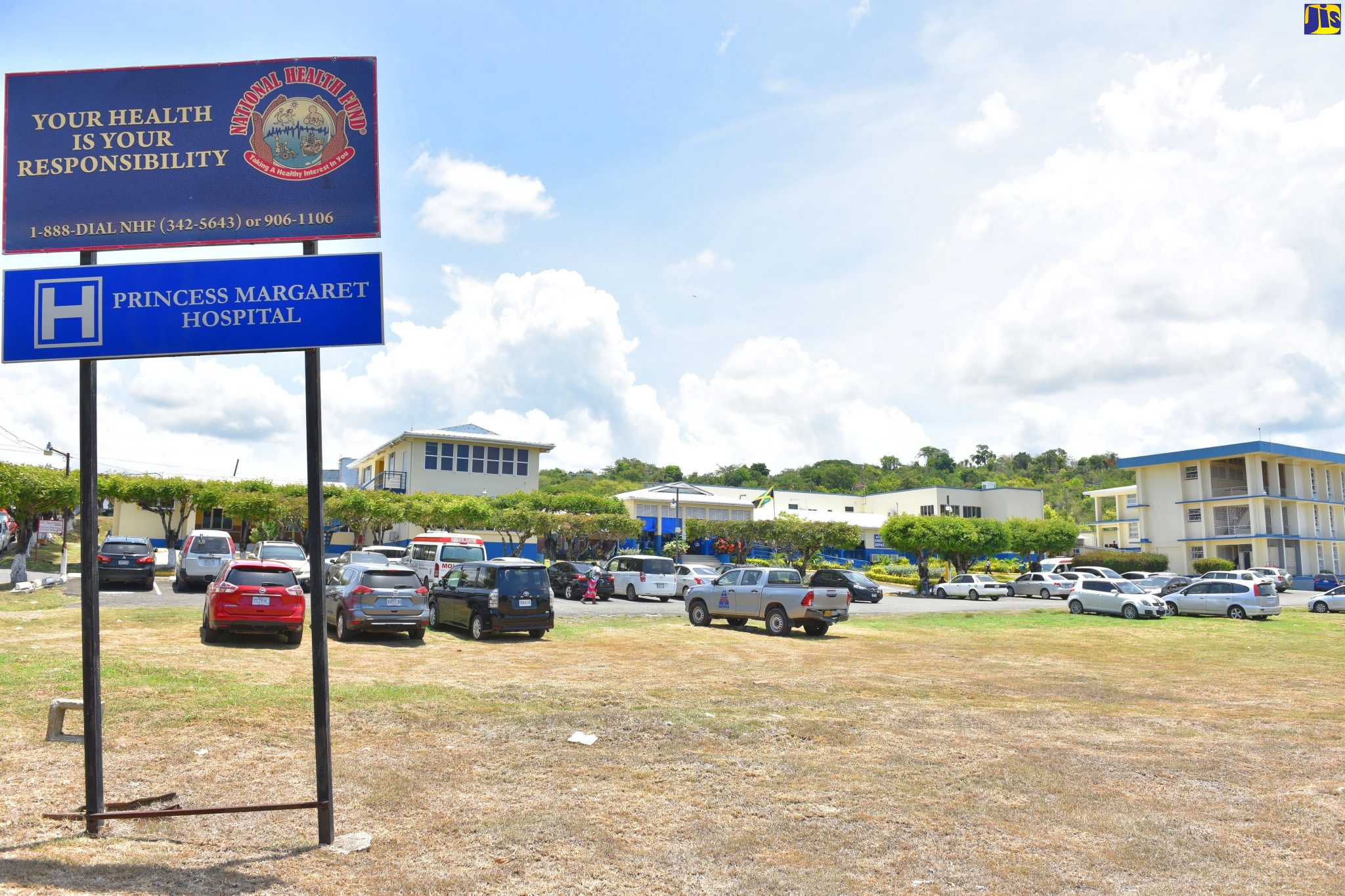 The main entrance to the Princess Margaret Hospital