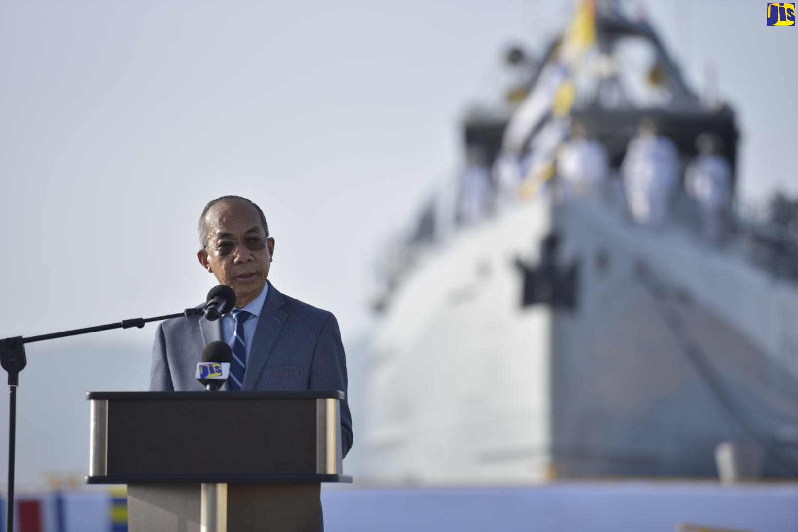 PM Commissions HMJS Nanny Of The Maroons Into Service