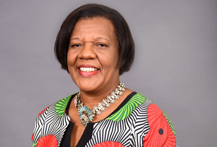 Communications Consultant in the Ministry of Justice, Lavern Reid.

