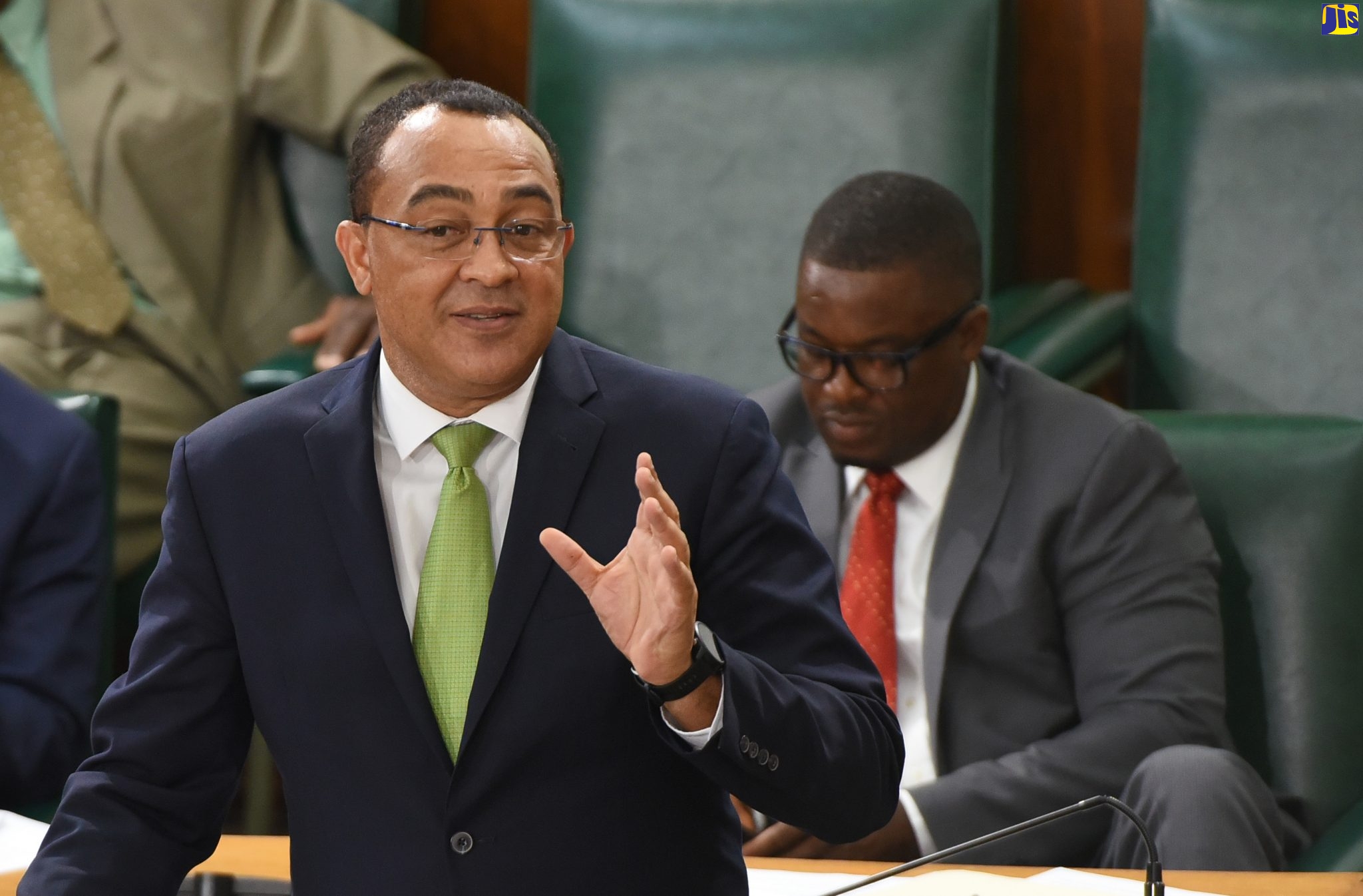Minister of Health and Wellness, Dr. the Hon. Christopher Tufton, makes his contribution to the 2020/21 Sectoral Debate in the House of Representatives on July 7.