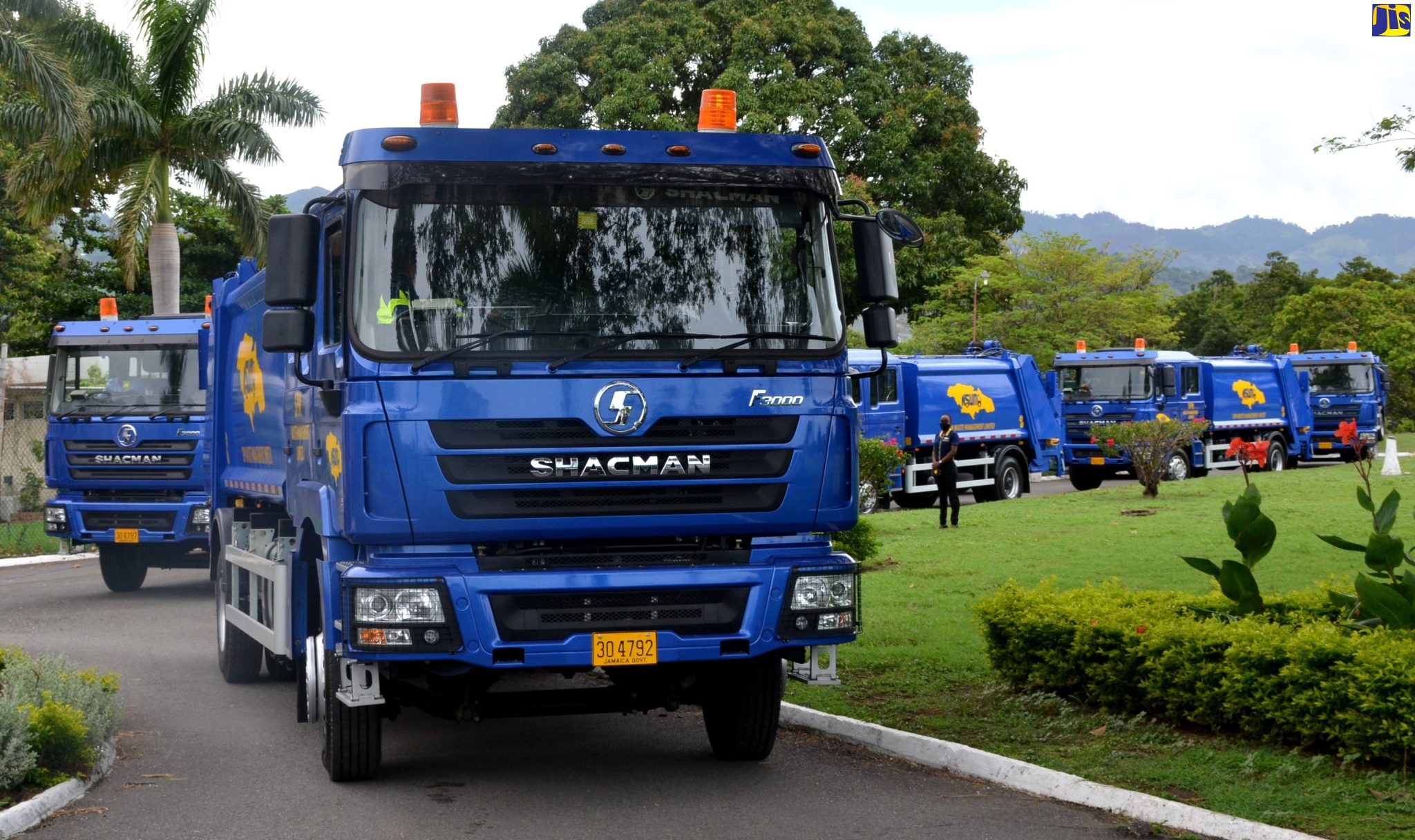 PM Hands Over 20 New Garbage Trucks To NSWMA