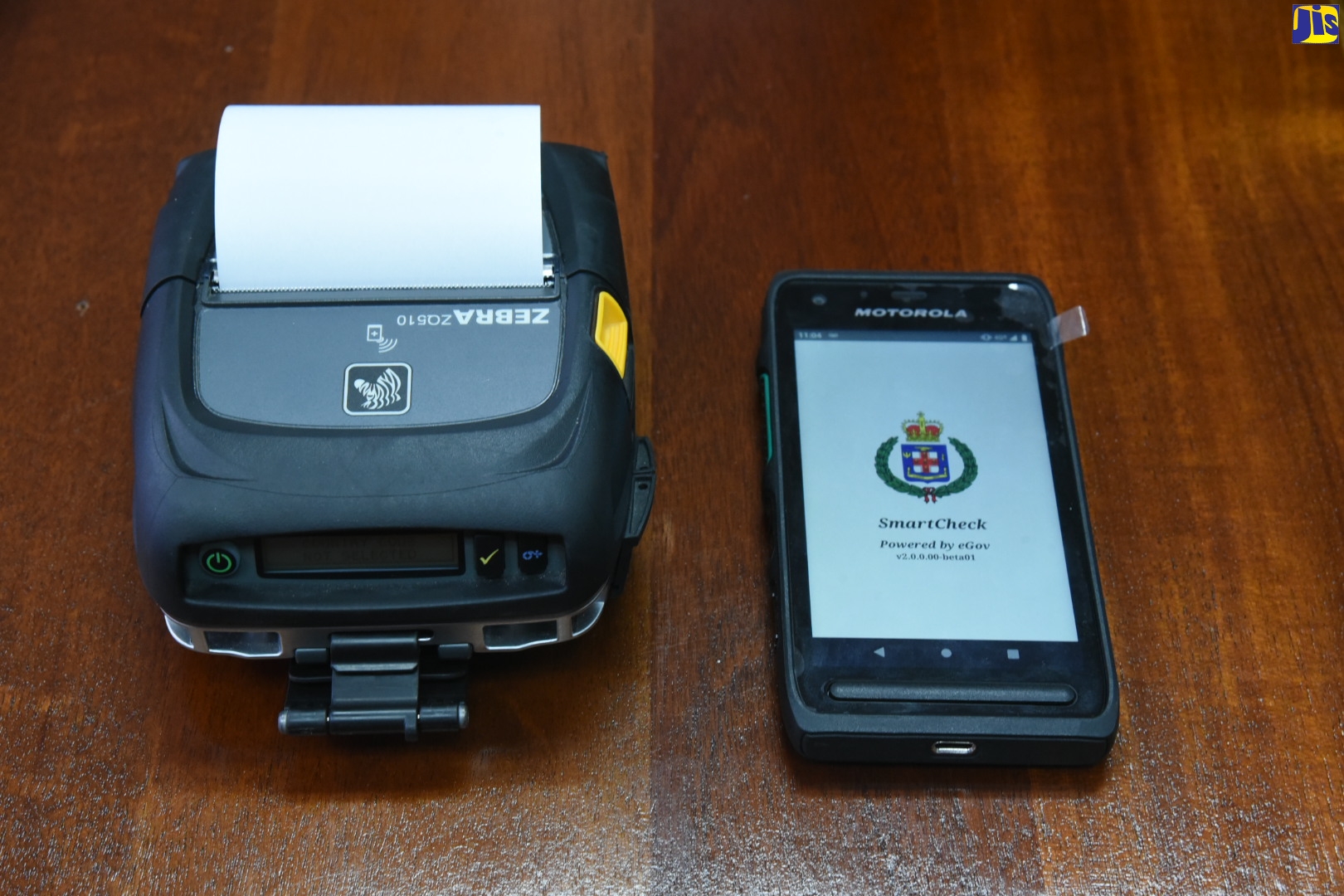 A smart android device and portable printer that will be carried by Traffic police in the Corporate Area to facilitate the electronic issuance of traffic tickets.